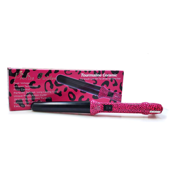 25-32mm Pink Leopard Tapered