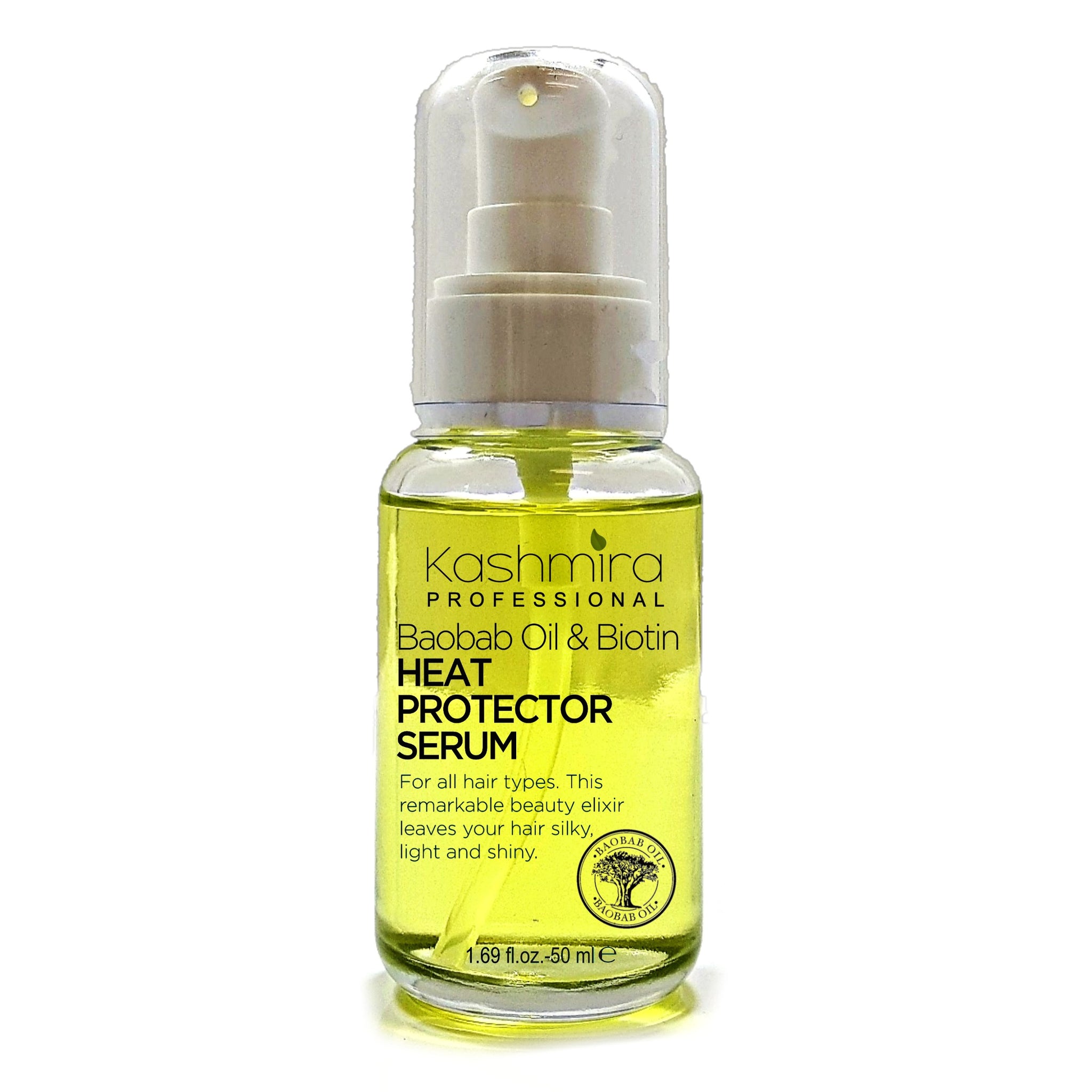 Heat Protective Serum w/Baobab Oil & Biotin 50ml | Hair Care