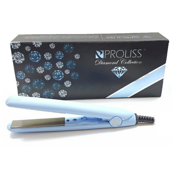 Ice Blue 0.5" Mini w/Soft Touch | Flat Iron