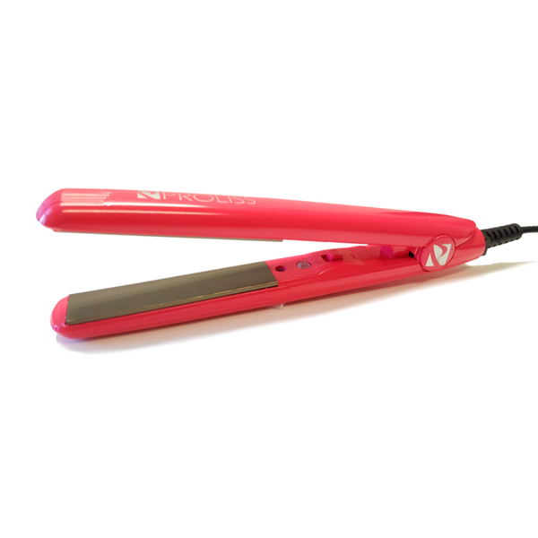 Pink 0.5" Mini w/Travel Pouch | Flat Iron