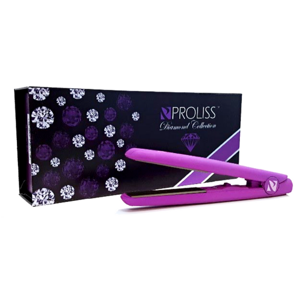 Purple 0.5" Mini w/Soft Touch | Flat Iron