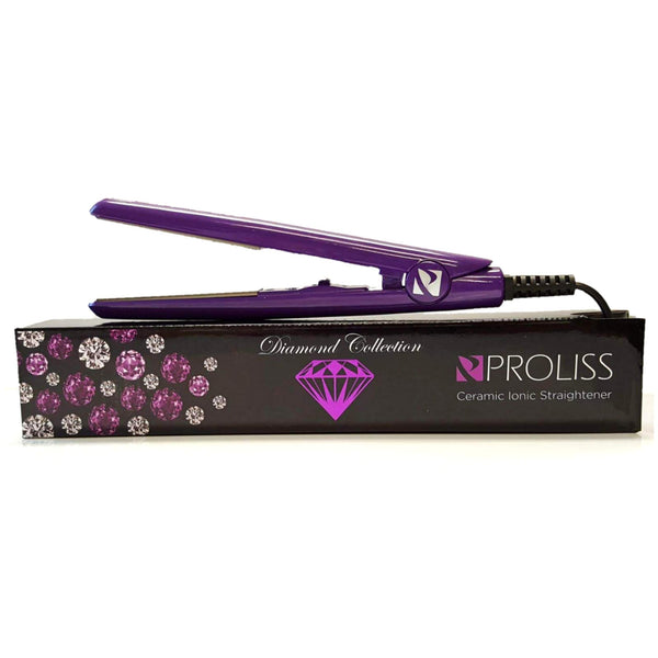 Purple 0.5" Mini w/Grip Tip | Flat Iron