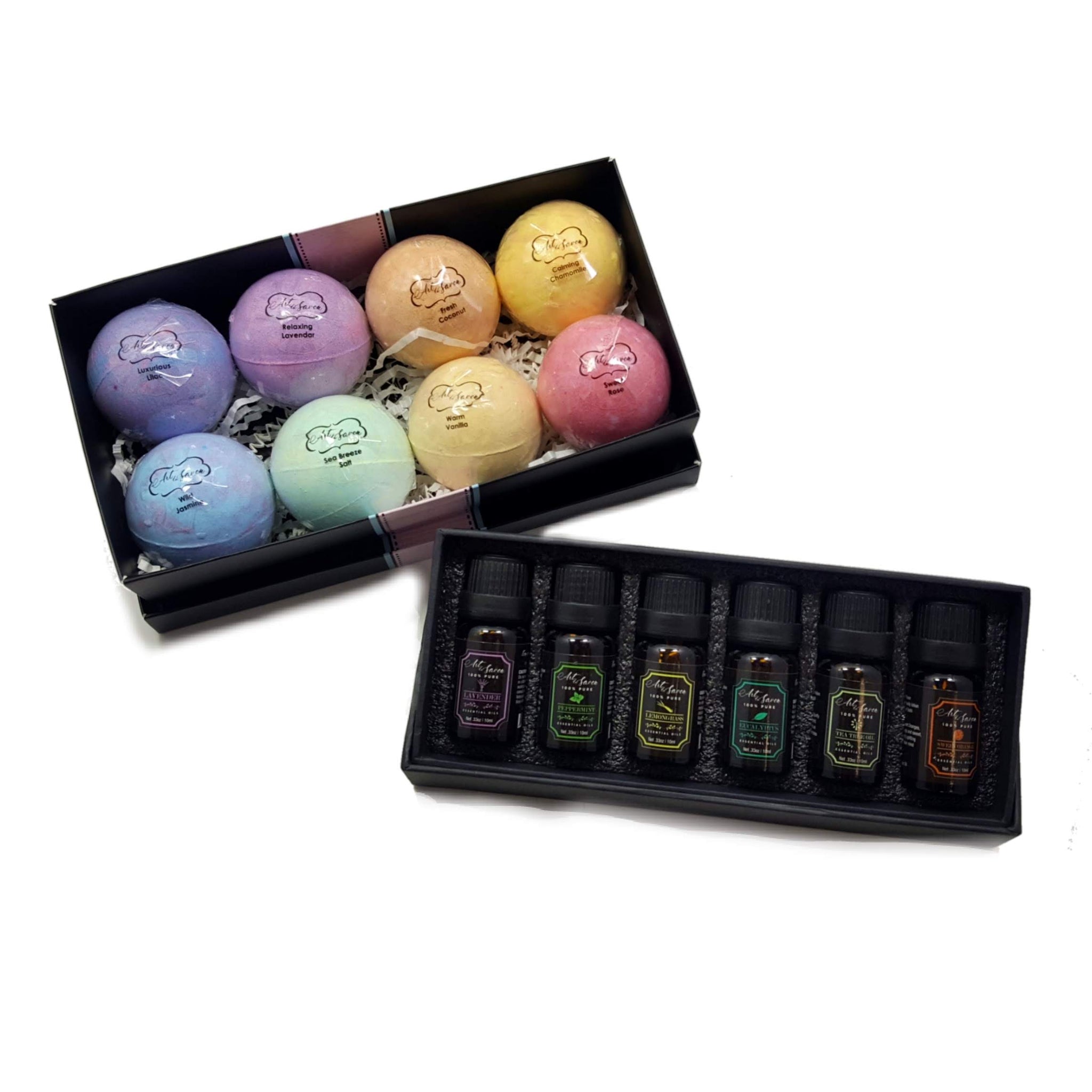 Bath Bombs & Essential Oils Set | Bundle