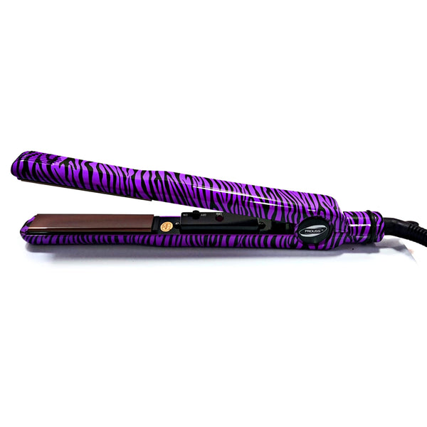 Purple Zebra Turbo Silk | Flat Iron