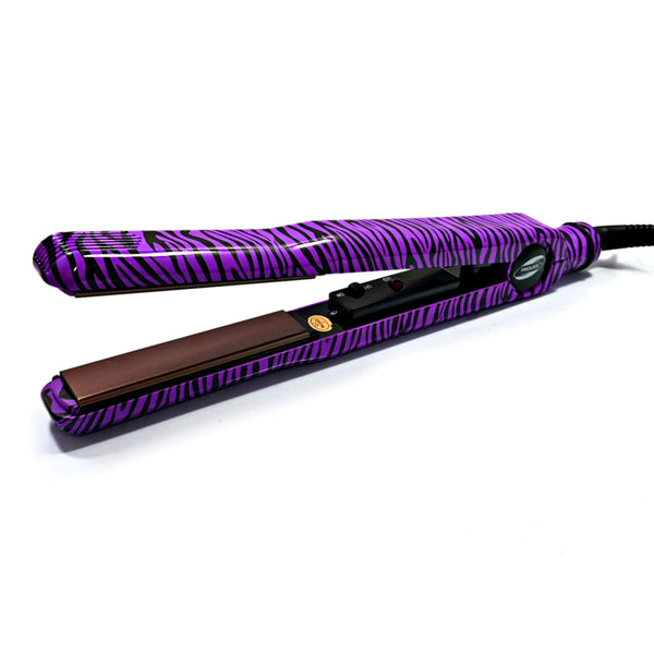 Purple Zebra Turbo Silk | Flat Iron