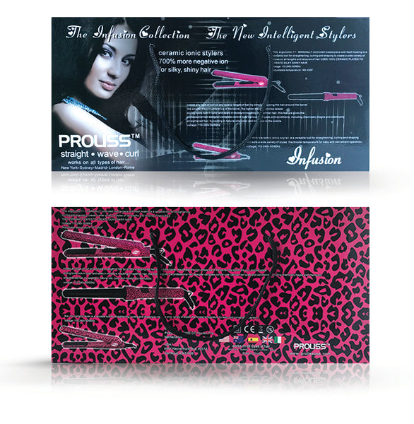 Hot Pink Leopard Full Set Mini