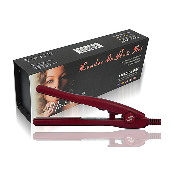 Red 0.5" Mini Silk | Flat Iron